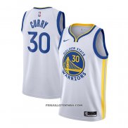 Maillot Golden State Warriors Stephen Curry Association 2020-21 Blanc