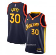 Maillot Golden State Warriors Stephen Curry Ville 2020-21 Blanc