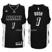 Maillot Basket Miami Heat Bosh Negro 1 Blanco