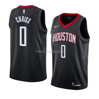 Maillot Houston Rockets Marquese Chriss Statement 2018 Noir