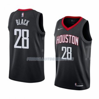 Maillot Houston Rockets Tarik Black Statement 2018 Noir