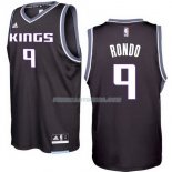 Maillot Basket Sacramento Kings 2017-18 Rondo 9 Negro