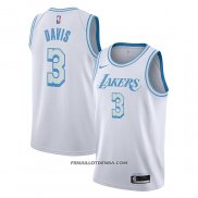 Maillot Los Angeles Lakers Anthony Davis Ville 2020-21 Blanc