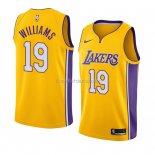 Maillot Los Angeles Lakers Johnathan Williams Icon 2018 Or