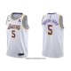 Maillot Los Angeles Lakers Talen Horton-tucker NO 5 Association 2021-22 Blanc