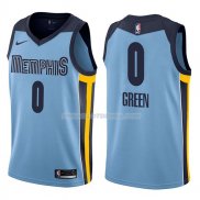 Maillot Memphis Grizzlies Jamychal 2017-18 Verde Statehombret 2017-18 0 Azul