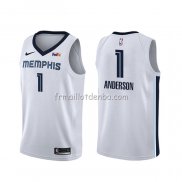 Maillot Memphis Grizzlies Kyle Anderson Association Blanc