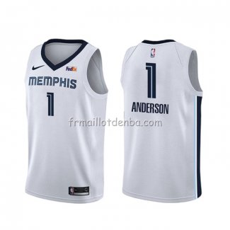 Maillot Memphis Grizzlies Kyle Anderson Association Blanc