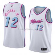 Maillot Miami Heat Matt Williams Jr. Ville 2018 Blanc