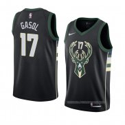 Maillot Milwaukee Bucks Pau Gasol Statement 2018 Noir