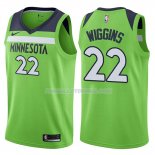 Maillot Basket Minnesota Timberwolves Andrew Wiggins Statement 2017-18 22 Vert