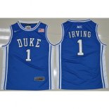 Maillot Basket NCAA Kyrie Irving Ronda 1 Bleu