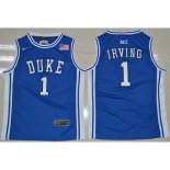 Maillot Basket NCAA Kyrie Irving Ronda 1 Bleu