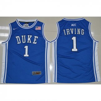 Maillot Basket NCAA Kyrie Irving Ronda 1 Bleu