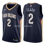 Maillot New Orleans Pelicans Ian Clark Icon 2017-18 2 Azul
