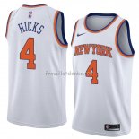 Maillot New York Knicks Isaiah Hicks Statement 2018 Blanc