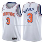 Maillot New York Knicks Tim Hardaway Jr. Statehombret 2017-18 3 Blancoo