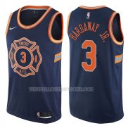 Maillot New York Knicks Tim Hardaway Jr. Statehombret 2017-18 3 Blancoo