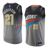 Maillot Oklahoma City Thunder Andre Roberson Ville 2018 Gris