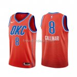 Maillot Oklahoma City Thunder Danilo Gallinari Statement Orange