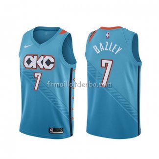 Maillot Oklahoma City Thunder Darius Bazley Ville Bleu