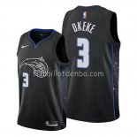 Maillot Orlando Magic Chuma Okeke Ville 2019-20 Noir