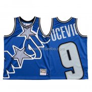 Maillot Orlando Magic Nikola Vucevic Mitchell & Ness Big Face Bleu