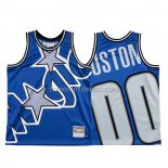 Maillot Orlando Magic Personnalise Mitchell & Ness Big Face Bleu