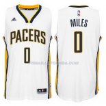 Maillot Basket Indiana Pacers Miles 0 Blanco