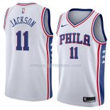 Maillot Philadelphia 76ers Demetrius Jackson Association 2018 Blanc Blanc