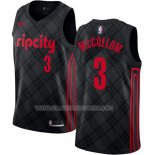 Maillot Portland Trail Blazers C.j. Mccollum Swingman Association 2017-18 3 Blancoo