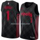 Maillot Portland Trail Blazers Evan Turner Ciudad 2018 Noir