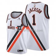 Maillot Portland Trail Blazers Reggie Jackson Ville 2019-20 Blanc