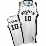 Maillot Basket San Antonio Spurs Rodman 10 Blanc