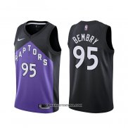 Maillot Tornto Raptors Deandre Bembry Earned 2020-21 Noir Volet