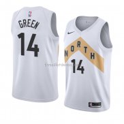 Maillot Toronto Raptors Danny Green Ville 2018 Blanc