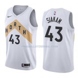 Maillot Toronto Raptors Pascal Siakam Ciudad 2018 Blanc