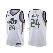 Maillot Utah Jazz Grayson Allen Association Blanc