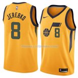 Maillot Utah Jazz Jonas Jerebko Statement 2018 Jaune