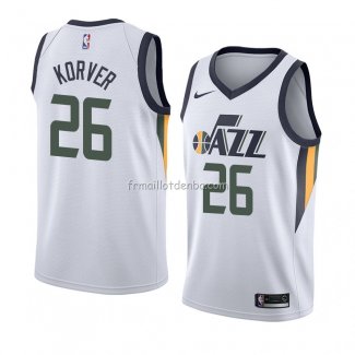 Maillot Utah Jazz Kyle Korver Association 2018 Blanc