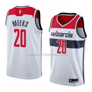 Maillot Washington Wizards Jodie Meeks Association 2018 Blanc