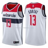 Maillot Washington Wizards Marcin Gortat Association 2017-18 13 Blancoo