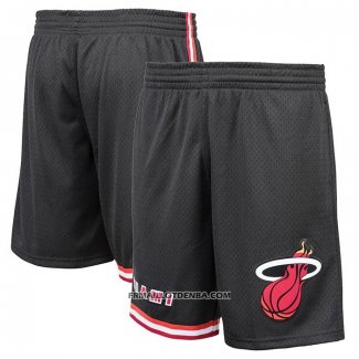 Short Miami Heat Mitchell & Ness Noir