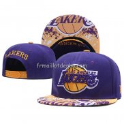 Casquette Los Angeles Lakers Volet Jaune2