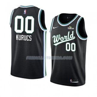 Maillot 2019 Rising Star Rodions Kurucs World Noir