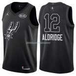 Maillot All Star 2018 San Antonio Spurs Lamarcus Aldridge 12 Noir