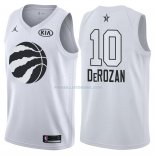 Maillot All Star 2018 Toronto Raptors Demar Derozan 10 Blanc