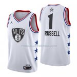 Maillot All Star 2019 Brooklyn Nets Dangelo Russell Blanc