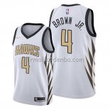 Maillot Atlanta Hawks Charles Brown Jr. Ville Blanc