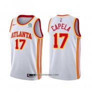 Maillot Atlanta Hawks Clint Capela Association 2020-21 Blanc